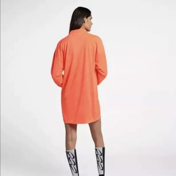 NEW Nike nikelab top Dress mini sporty long sleeve neon - Picture 3 of 8